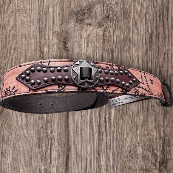NWT Free People Bandana Belt in Sunstone - Picture 6 of 7